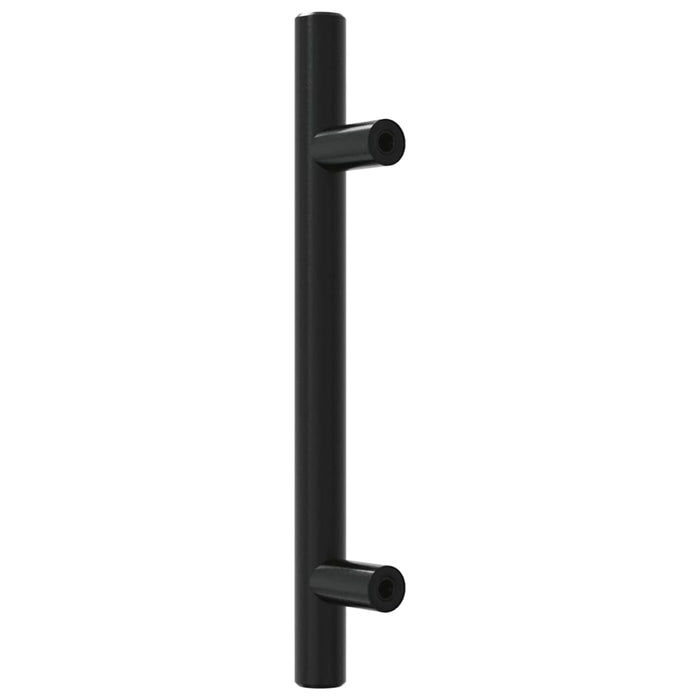 Mânere de dulap, 20 buc., negru, 96 mm, oțel inoxidabil - WALTI WALTI
