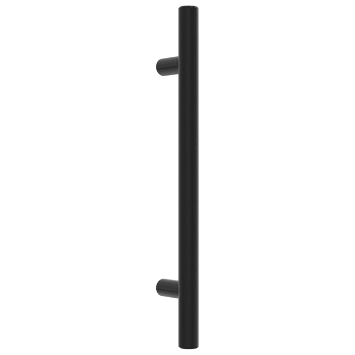 Mânere de dulap, 20 buc., negru, 128 mm, oțel inoxidabil - WALTI WALTI