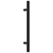 Mânere de dulap, 20 buc., negru, 128 mm, oțel inoxidabil - WALTI WALTI