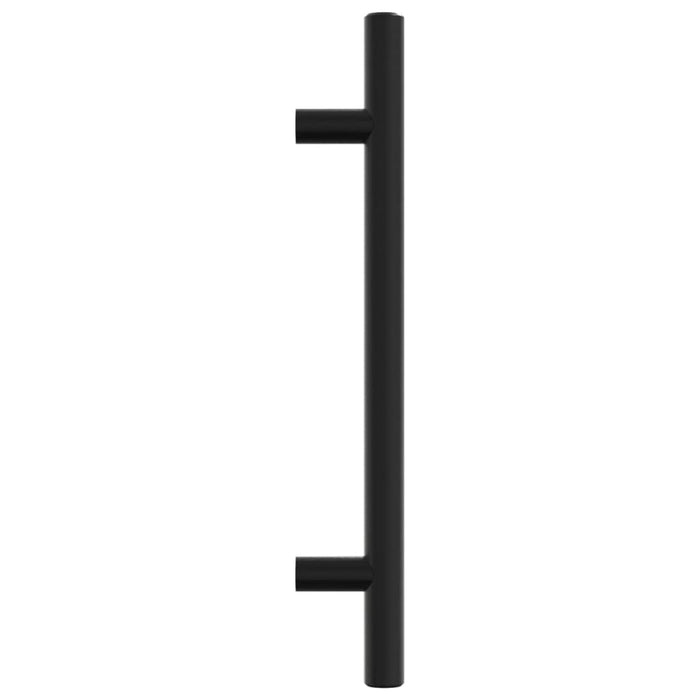 Mânere de dulap, 20 buc., negru, 128 mm, oțel inoxidabil - WALTI WALTI