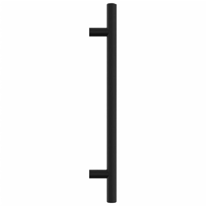 Mânere de dulap, 20 buc., negru, 160 mm, oțel inoxidabil - WALTI WALTI