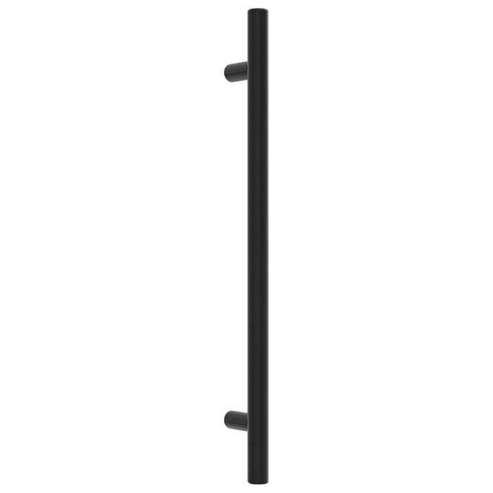 Mânere de dulap, 20 buc., negru, 192 mm, oțel inoxidabil - WALTI WALTI