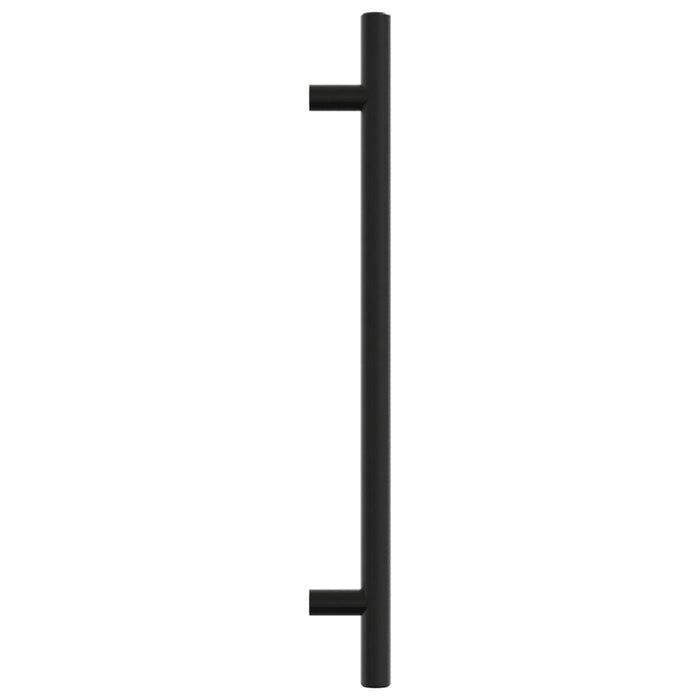 Mânere de dulap, 20 buc., negru, 192 mm, oțel inoxidabil - WALTI WALTI