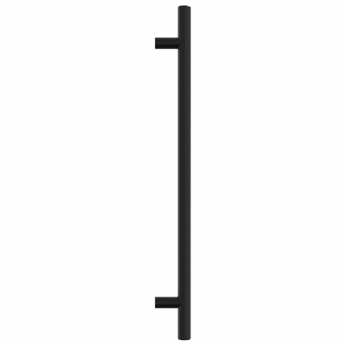 Mânere de dulap, 20 buc., negru, 224 mm, oțel inoxidabil - WALTI WALTI