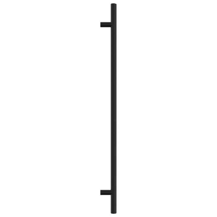 Mânere de dulap, 20 buc., negru, 320 mm, oțel inoxidabil - WALTI WALTI