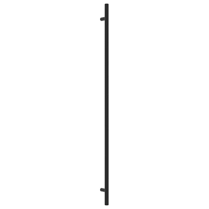 Mânere de dulap, 10 buc., negru, 480 mm, oțel inoxidabil - WALTI WALTI