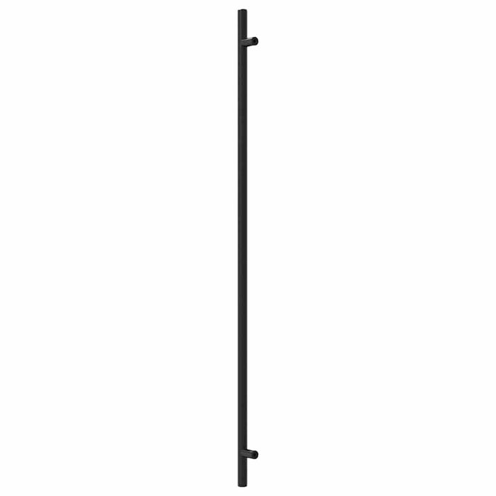 Mânere de dulap, 10 buc., negru, 480 mm, oțel inoxidabil - WALTI WALTI