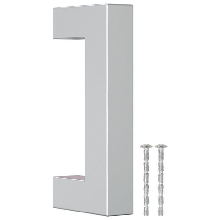Mânere de dulap, 20 buc., argintiu, 64 mm, oțel inoxidabil WALTI