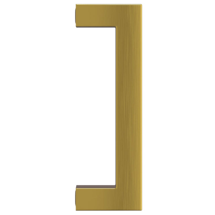 Mânere de dulap, 20 buc., auriu, 96 mm, oțel inoxidabil - WALTI WALTI
