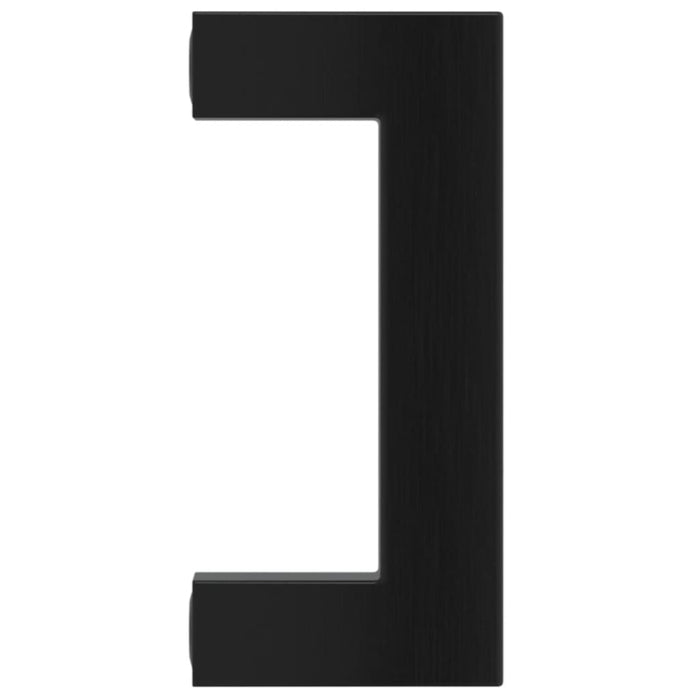 Mânere de dulap, 20 buc., negru, 64 mm, oțel inoxidabil WALTI