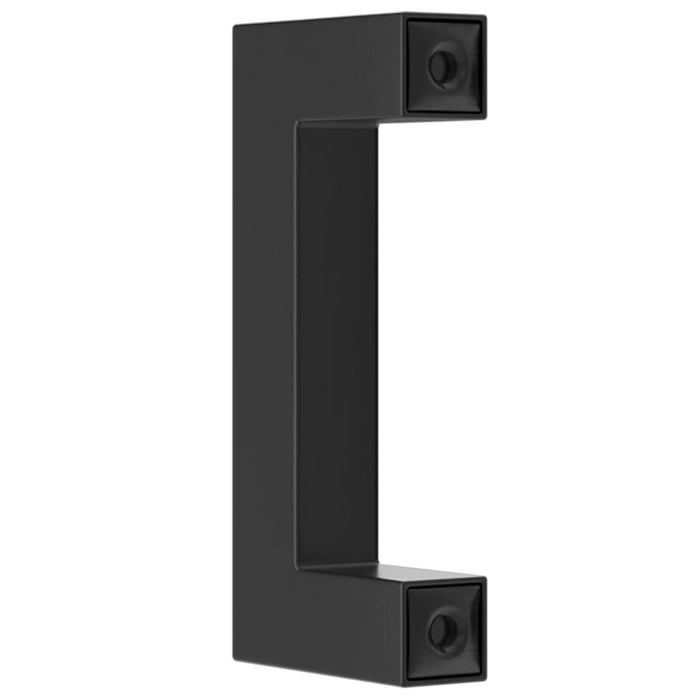 Mânere de dulap, 20 buc., negru, 64 mm, oțel inoxidabil WALTI