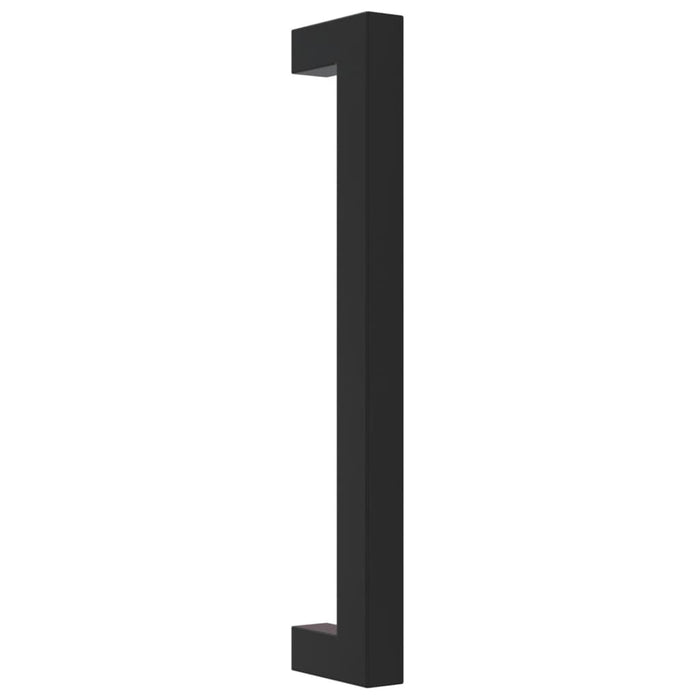 Mânere de dulap, 20 buc., negru, 160 mm, oțel inoxidabil WALTI