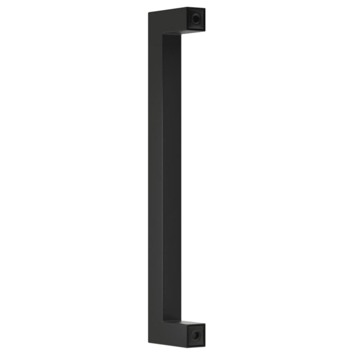 Mânere de dulap, 20 buc., negru, 160 mm, oțel inoxidabil WALTI
