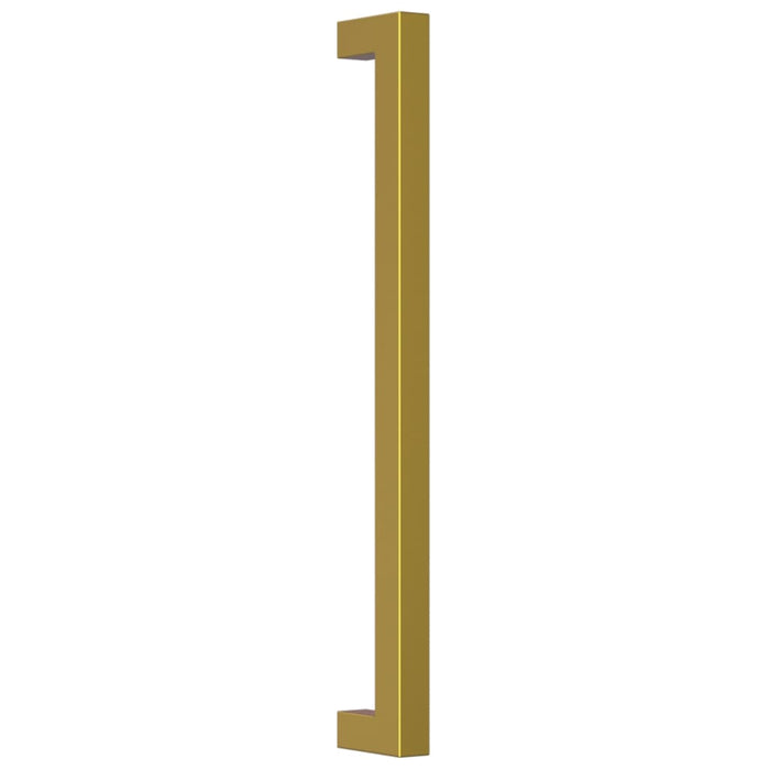 Mânere de dulap, 10 buc., auriu, 224 mm, oțel inoxidabil WALTI