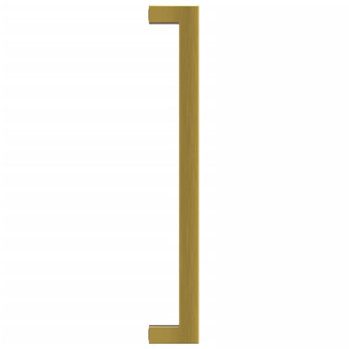 Mânere de dulap, 10 buc., auriu, 224 mm, oțel inoxidabil WALTI