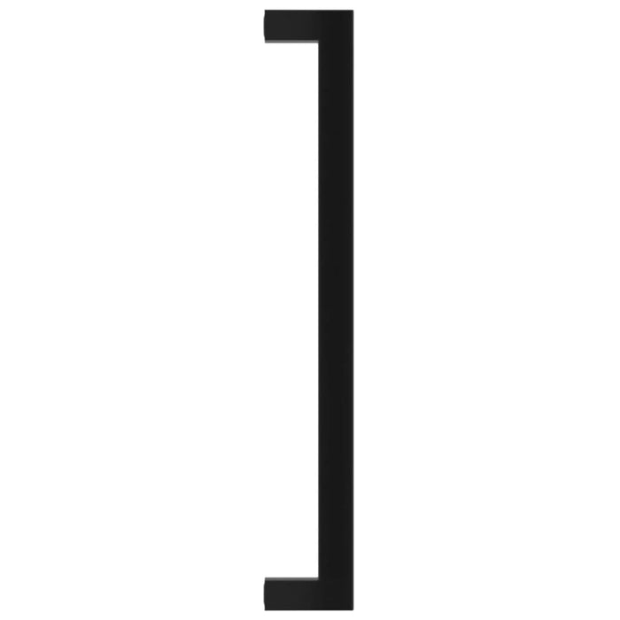 Mânere de dulap, 10 buc., negru, 224 mm, oțel inoxidabil - WALTI WALTI