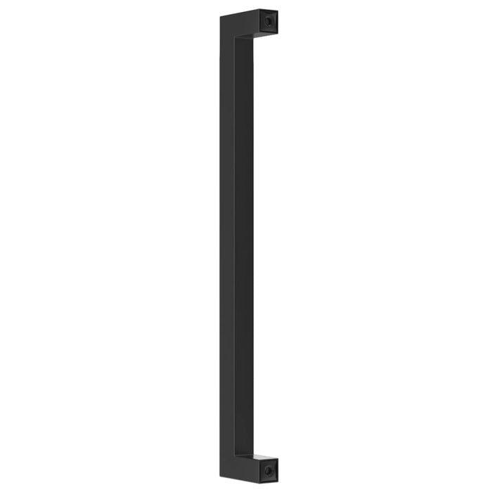 Mânere de dulap, 10 buc., negru, 224 mm, oțel inoxidabil - WALTI WALTI