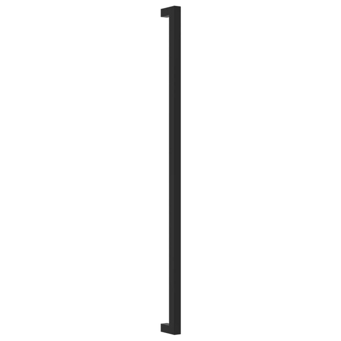 Mânere de dulap, 10 buc., negru, 480 mm, oțel inoxidabil - WALTI WALTI