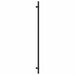Mânere de dulap, 20 buc., negru, 480 mm, oțel inoxidabil - WALTI WALTI