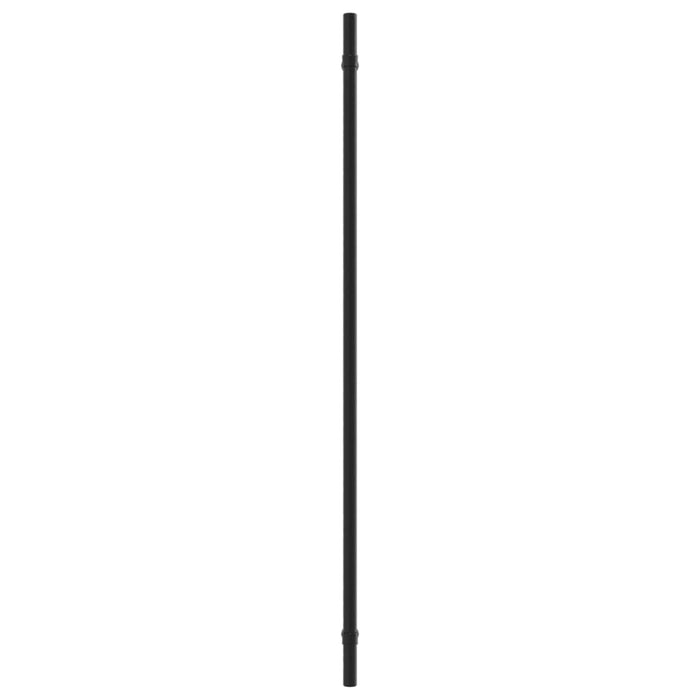 Mânere de dulap, 20 buc., negru, 480 mm, oțel inoxidabil - WALTI WALTI