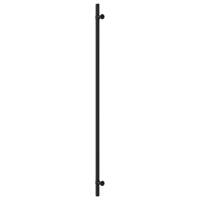 Mânere de dulap, 20 buc., negru, 480 mm, oțel inoxidabil - WALTI WALTI