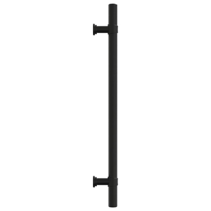 Mânere de dulap, 10 buc., negru, 192 mm, oțel inoxidabil - WALTI WALTI