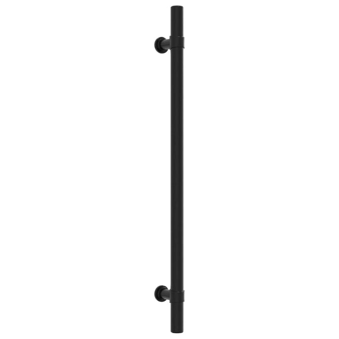 Mânere de dulap, 10 buc., negru, 224 mm, oțel inoxidabil - WALTI WALTI