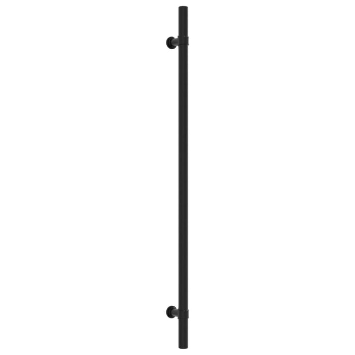 Mânere de dulap, 10 buc., negru, 320 mm, oțel inoxidabil - WALTI WALTI