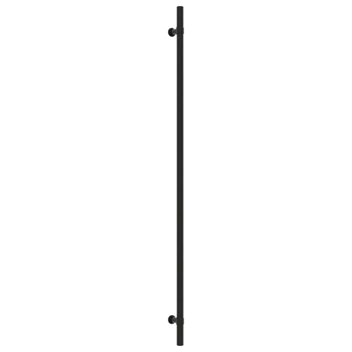 Mânere de dulap, 10 buc., negru, 480 mm, oțel inoxidabil - WALTI WALTI