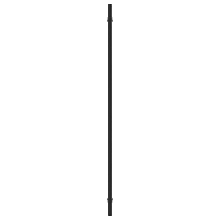 Mânere de dulap, 10 buc., negru, 480 mm, oțel inoxidabil - WALTI WALTI