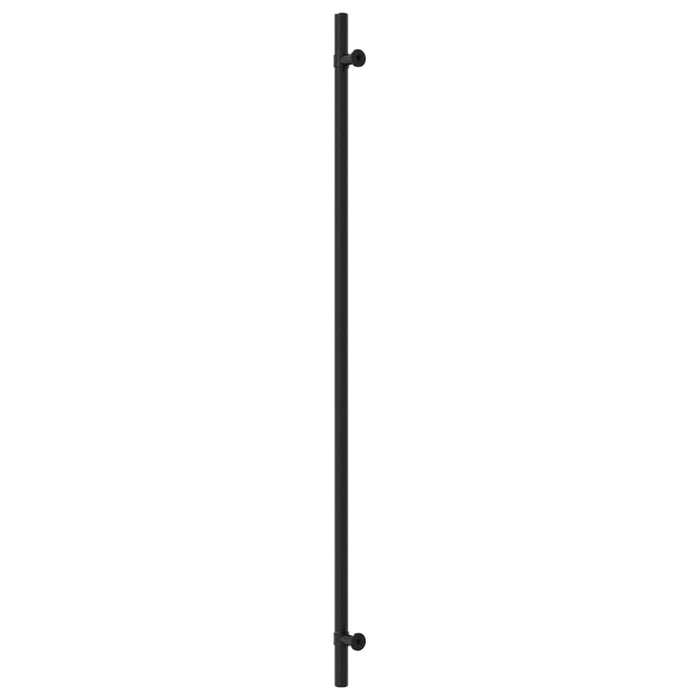Mânere de dulap, 10 buc., negru, 480 mm, oțel inoxidabil - WALTI WALTI