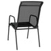 Set mobilier de grădină, 3 piese, negru, oțel - WALTI WALTI