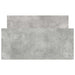 Cadru de pat, gri beton, 90x200 cm, lemn prelucrat - WALTI WALTI