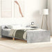 Cadru de pat, gri beton, 90x200 cm, lemn prelucrat - WALTI WALTI