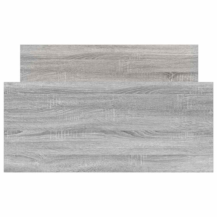 Cadru de pat, gri sonoma, 100x200 cm, lemn prelucrat - WALTI WALTI