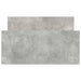 Cadru de pat, gri beton, 90x190 cm, lemn prelucrat - WALTI WALTI