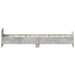 Cadru de pat, gri beton, 90x190 cm, lemn prelucrat - WALTI WALTI