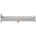 Cadru de pat mic single sonoma gri 75x190 cm lemn prelucrat - WALTI WALTI