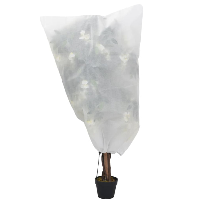 Huse de fleece pentru plante cu șnur 4 buc 70 g/m² 0,8x1,2 m - WALTI WALTI
