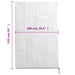 Protecție de fleece plante cu fermoar, 2 buc, 70 g/m², 1x1,55 m - WALTI WALTI