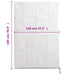 Protecție de fleece plante cu fermoar 2 buc 70 g/m² 1,2x1,8 m - WALTI WALTI