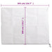 Protecție de fleece pt plante, cu fermoar, 70 g/m², 3,93x3 m - WALTI WALTI