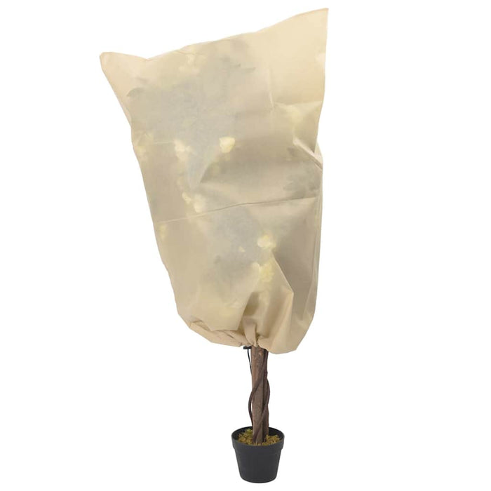 Huse de fleece pentru plante cu șnur 4 buc 70 g/m² 0,8x1 m - WALTI WALTI