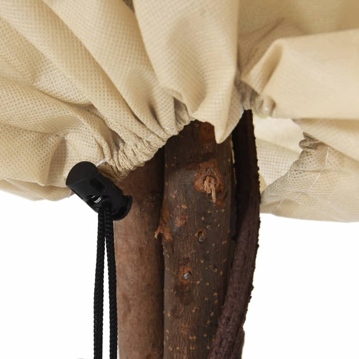Huse de fleece pentru plante cu șnur 4 buc 70 g/m² 0,8x1,2 m - WALTI WALTI