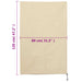 Huse de fleece pentru plante cu șnur 4 buc 70 g/m² 0,8x1,2 m - WALTI WALTI