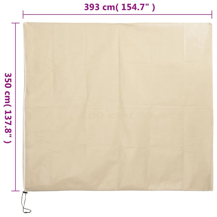 Protecție de fleece plante, cu fermoar, 70 g/m², 3,93x3,5 m - WALTI WALTI