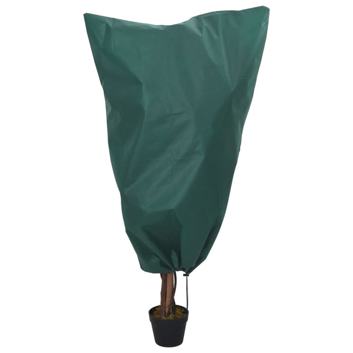 Huse de fleece pentru plante cu șnur 4 buc 70 g/m² 0,8x0,8 m - WALTI WALTI