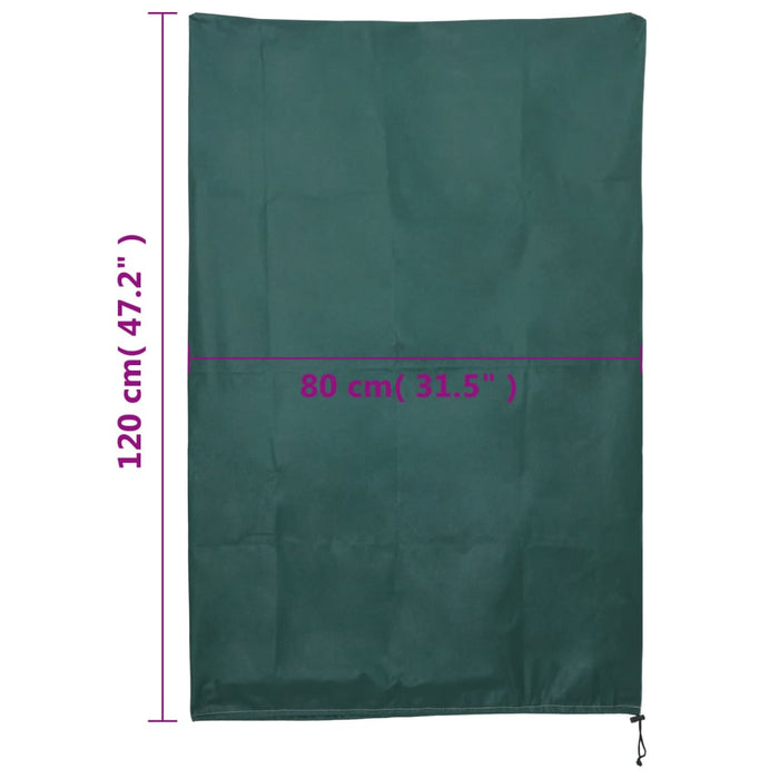 Huse de fleece pentru plante cu șnur 4 buc 70 g/m² 0,8x1,2 m - WALTI WALTI