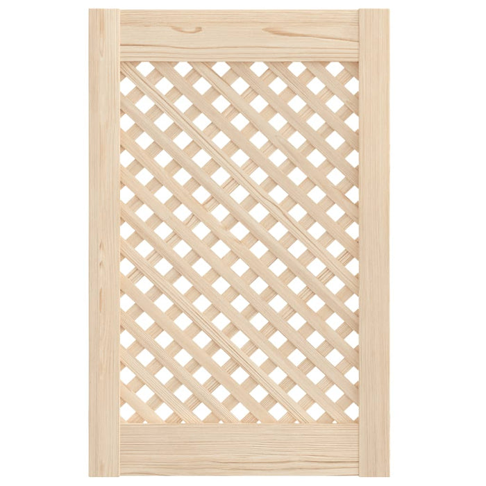 Uși de dulap cu zăbrele 2 buc. 39,5x61,5 cm lemn masiv de pin - WALTI WALTI
