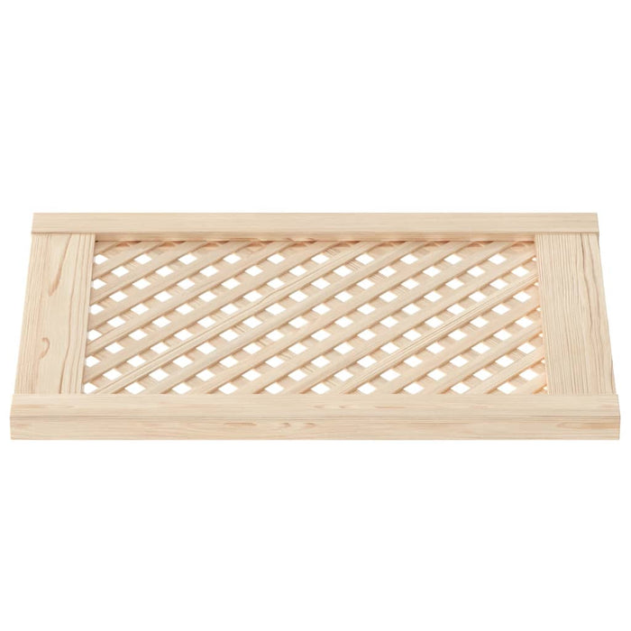 Uși de dulap cu zăbrele 2 buc. 39,5x61,5 cm lemn masiv de pin - WALTI WALTI